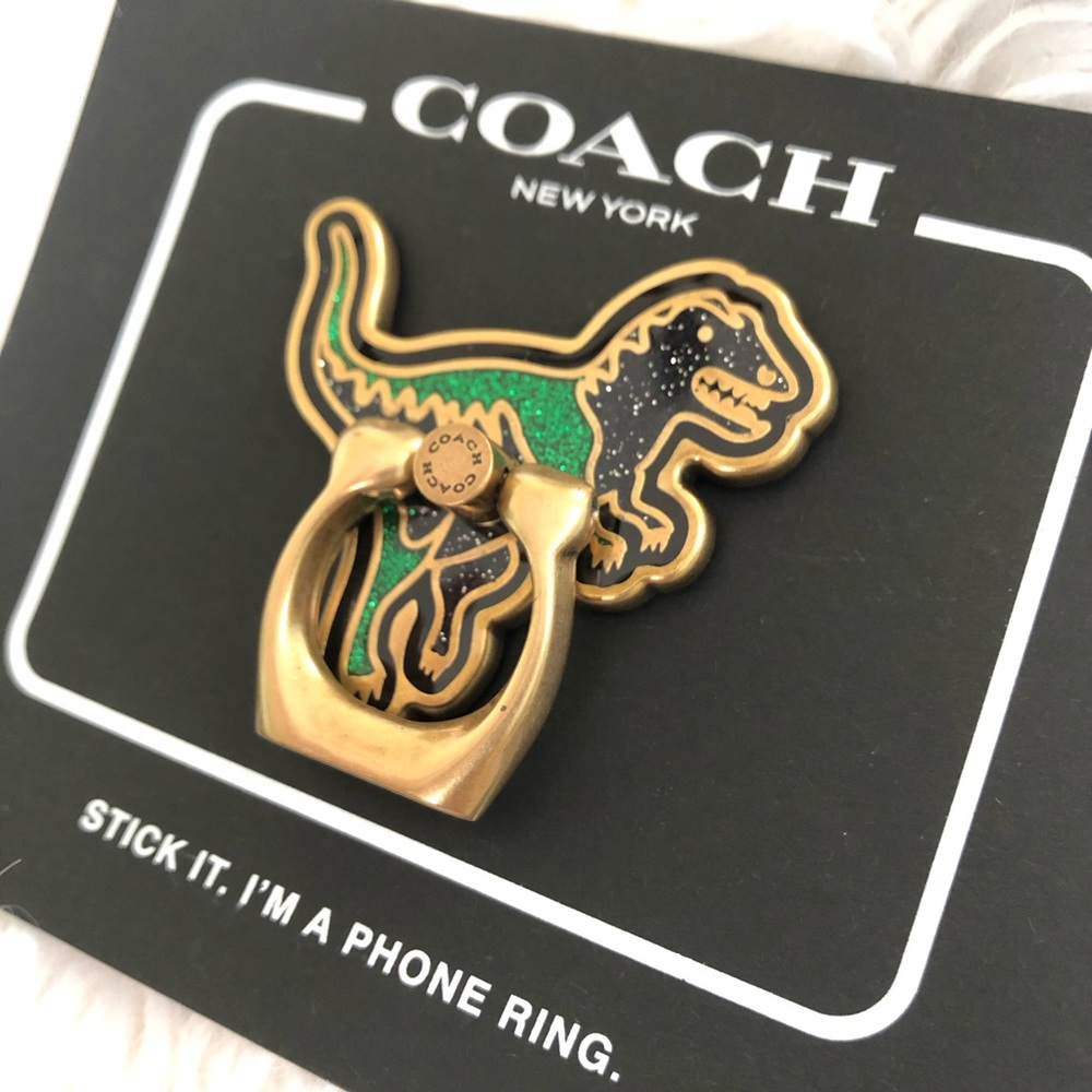 Coach Rexy Phone Grip / Stand NEW - Picture 6 of 7